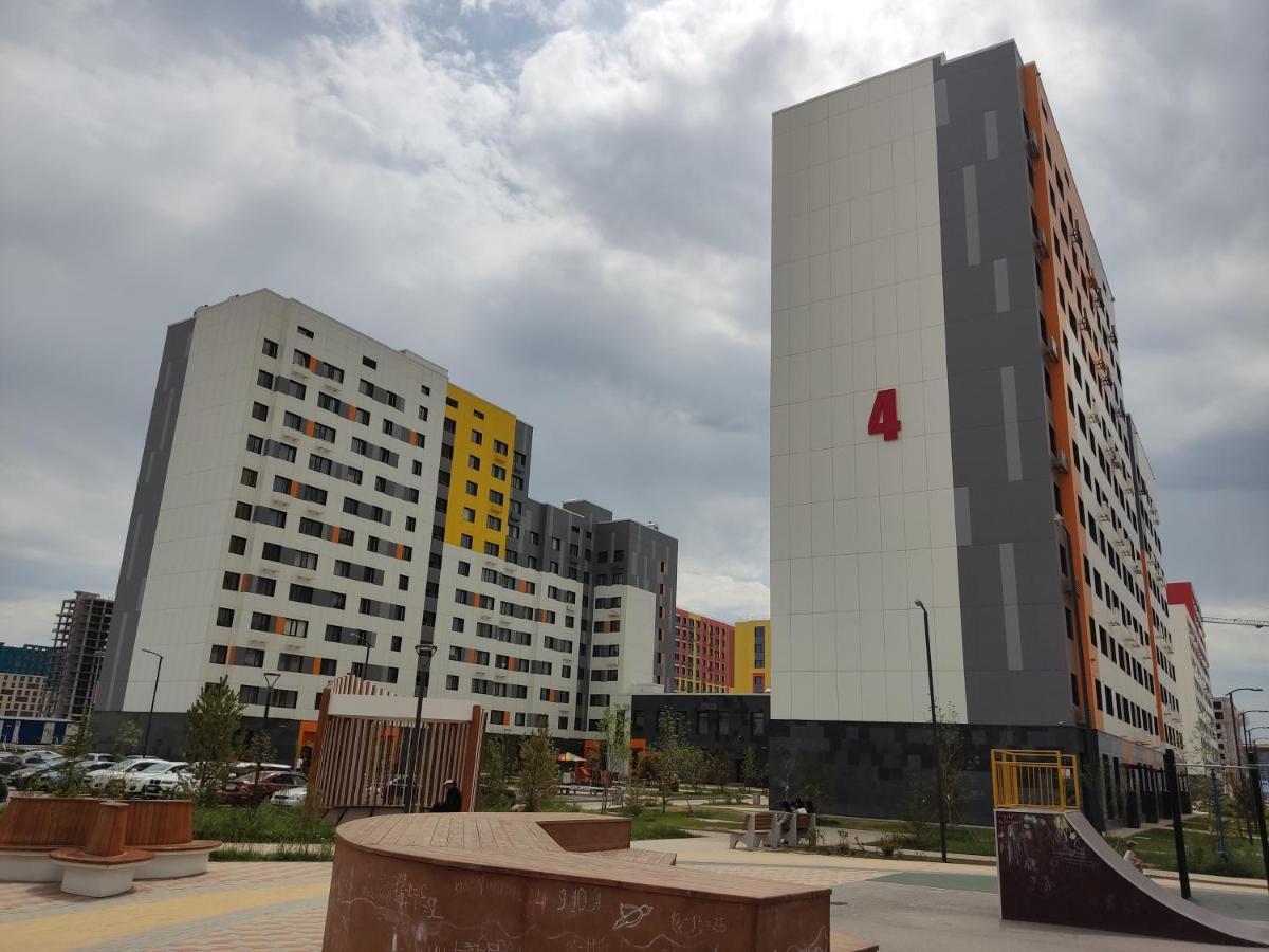 1-Но Комнатная Квартира В Центре Астаны Жк Sezim Qala 4 阿斯坦纳 外观 照片